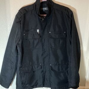 Vintage Kenneth Cole Reaction Tactical Parka Trench Coat Jacket minimali…